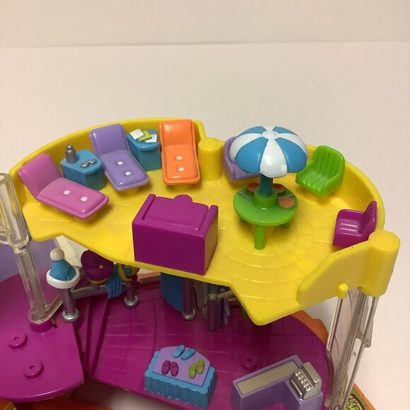 Vintage Polly Pocket Polly & the Pops Music Mall 1999 Bluebird Complete w/Dolls - Picture 5 of 16